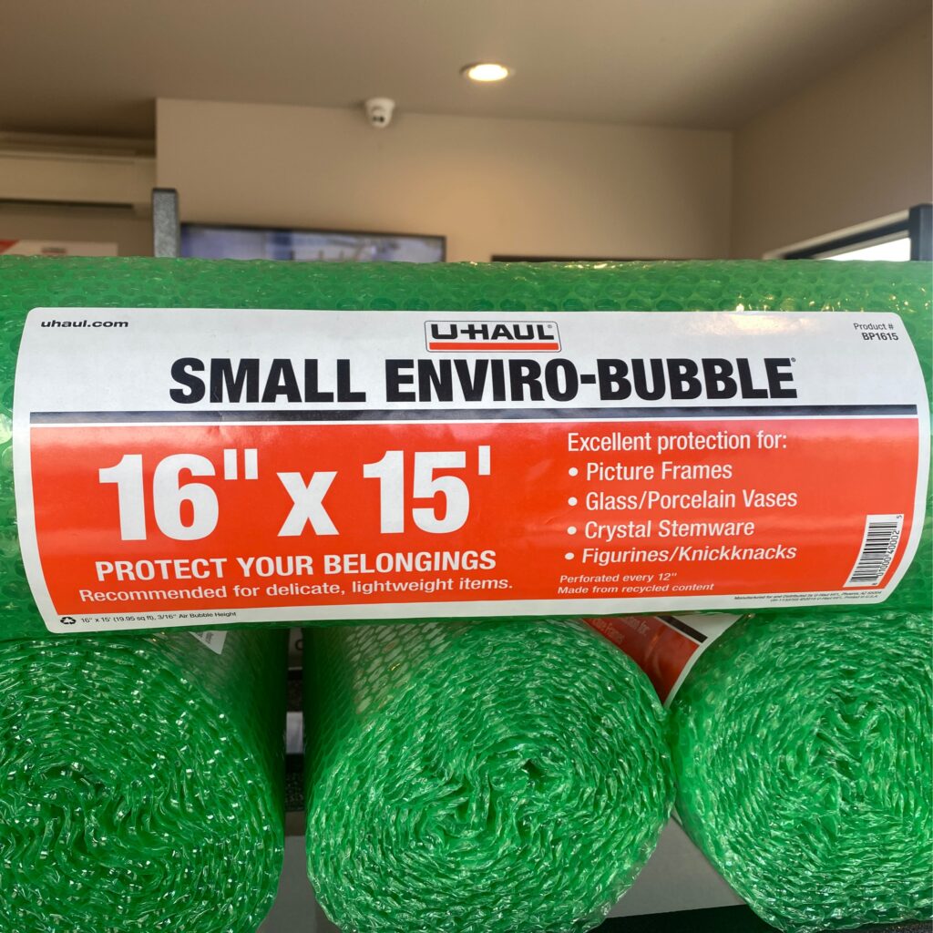 Small Bubble Wrap Roll Smart Storage