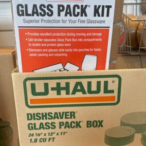 Glass pack with box