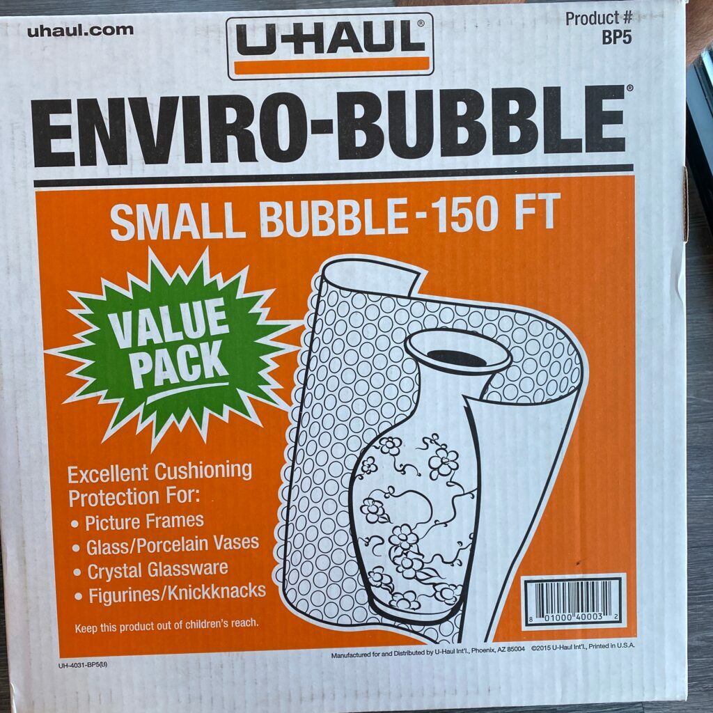 Large Bubble Roll Smart Storage