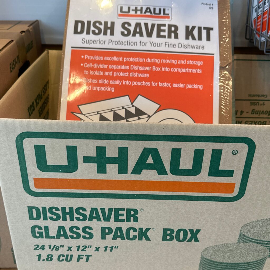 Dish saver pack with box