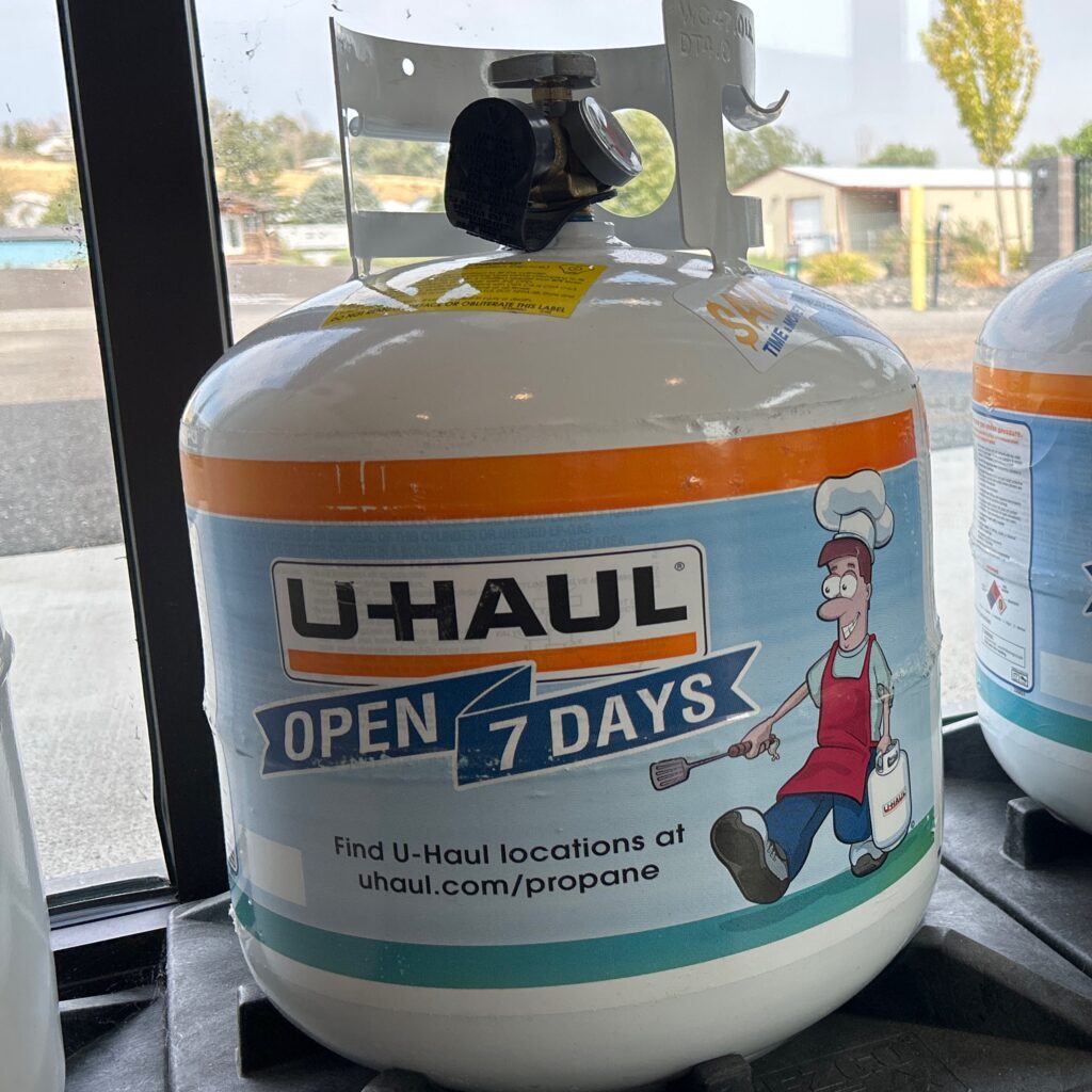 20 lb propane tank
